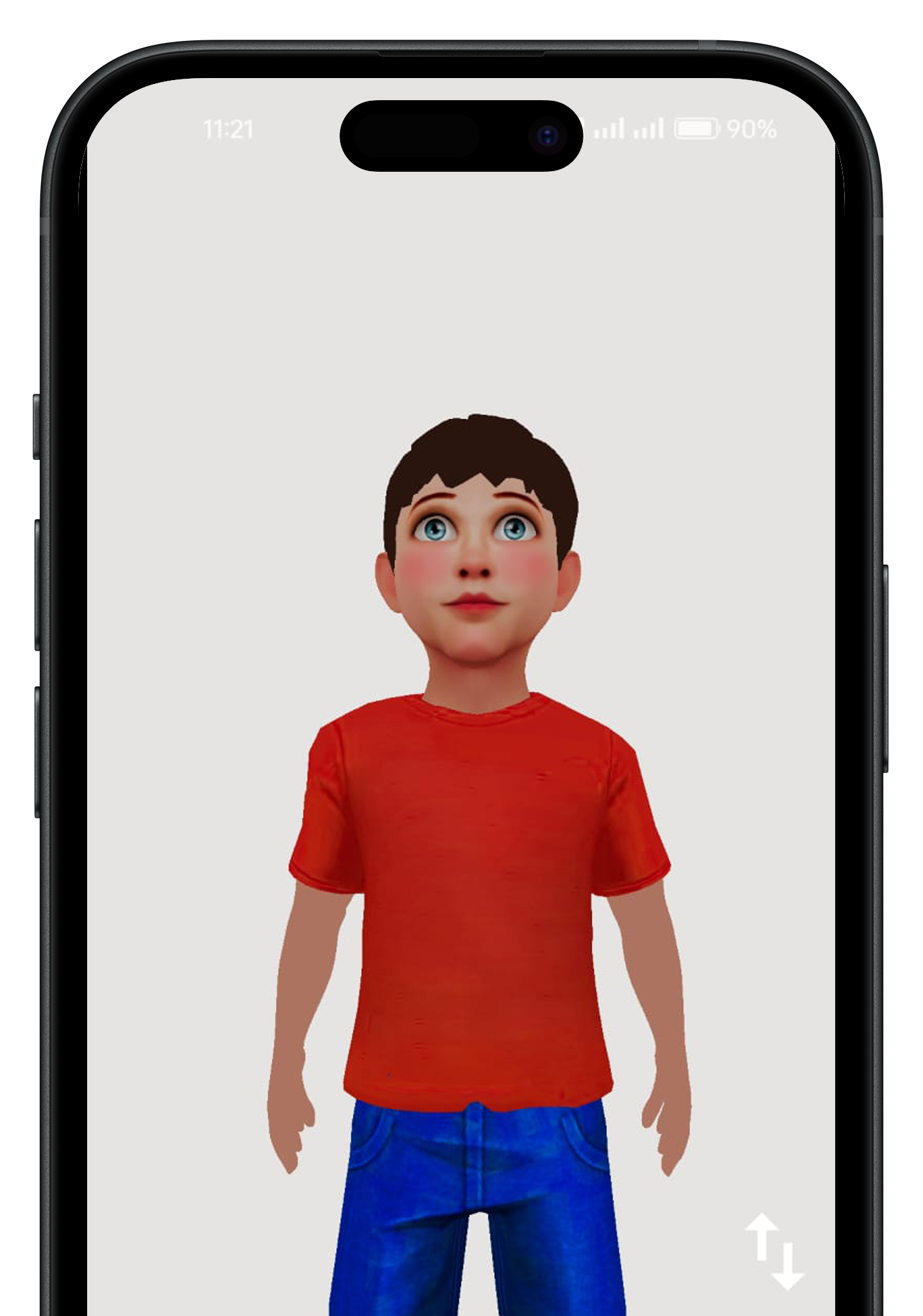 SanketBani gesture chat interface